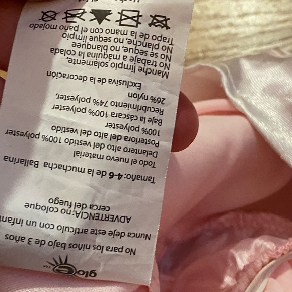 Little Girls Pink Light Up Dress (Y2K) - Picture 7 of 7